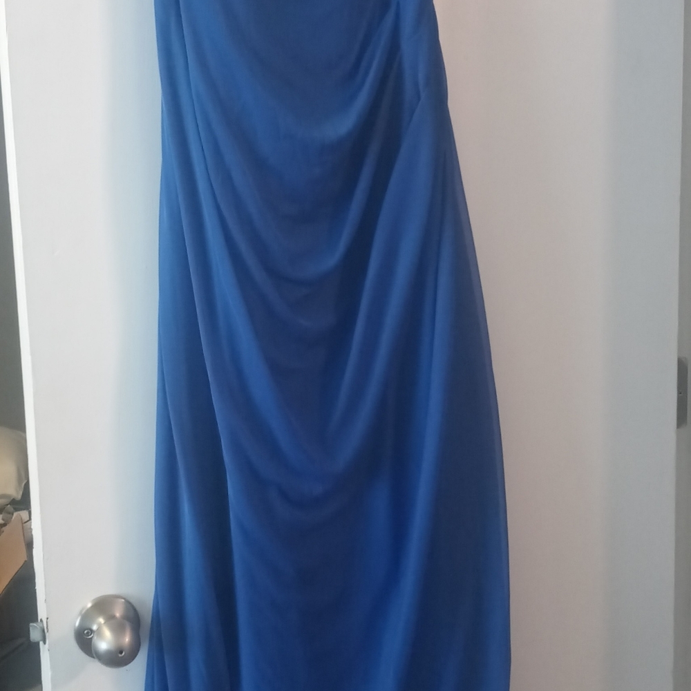 David's Bridal Size 16 Horizon Color Bridesmaid Dress
